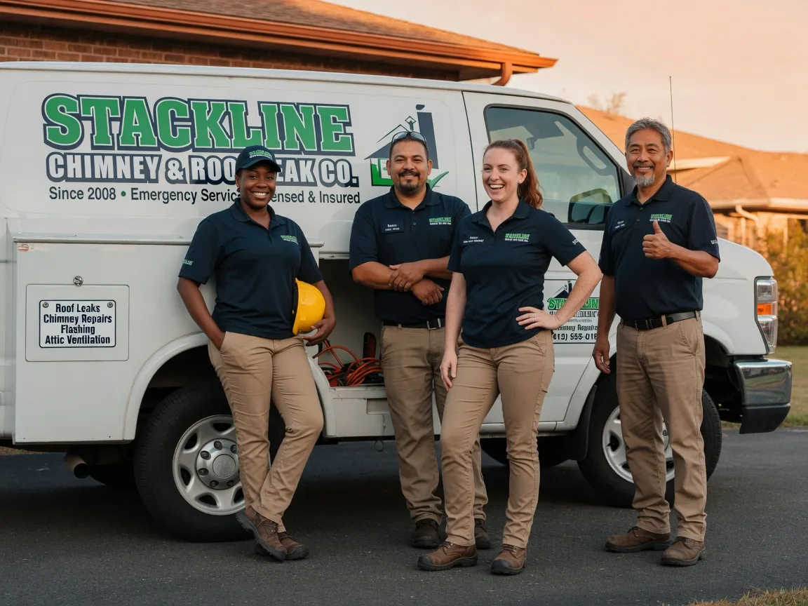 Chimney flashing repair company in Louviers, CO